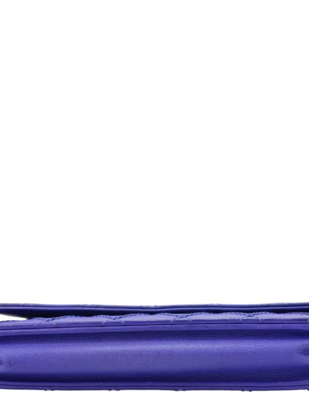 Chanel Fancy CC Quilted Calfskin Leather Wallet On Chain Bag Royal Blue